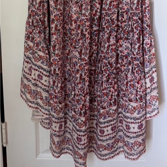 Angie Red Maxi A-Line Skirt for Casual Wear - Picture 3 of 7